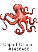 Octopus Clipart #1466468 by Vector Tradition SM