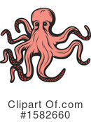 Octopus Clipart #1582660 by Vector Tradition SM