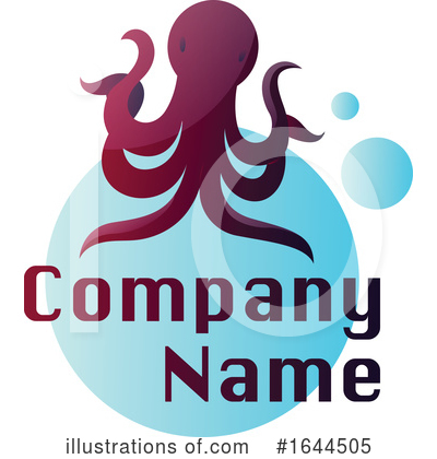 Royalty-Free (RF) Octopus Clipart Illustration by Morphart Creations - Stock Sample #1644505