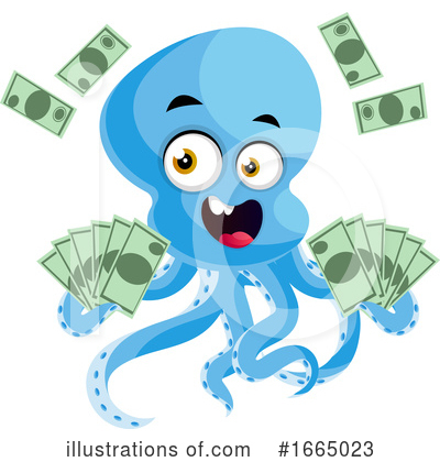 Octopus Clipart #1665023 by Morphart Creations