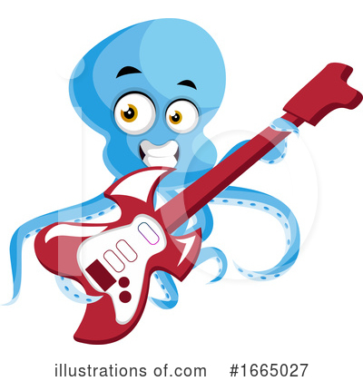 Octopus Clipart #1665027 by Morphart Creations