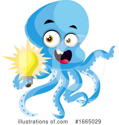 Royalty-Free (RF) Octopus Clipart Illustration by Morphart Creations - Stock Sample #1665029