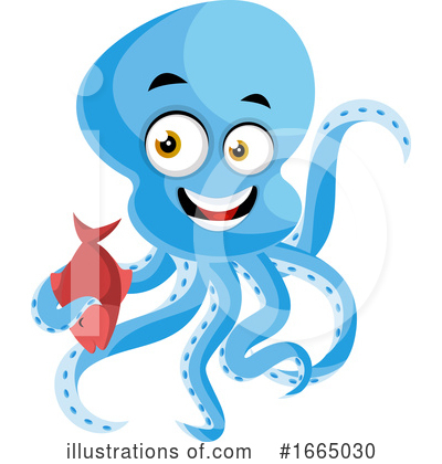 Octopus Clipart #1665030 by Morphart Creations