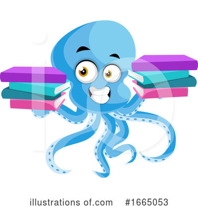 Royalty-Free (RF) Octopus Clipart Illustration by Morphart Creations - Stock Sample #1665053