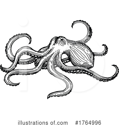 Royalty-Free (RF) Octopus Clipart Illustration by Vector Tradition SM - Stock Sample #1764996