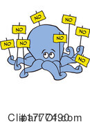 Octopus Clipart #1777490 by Johnny Sajem