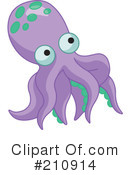 Octopus Clipart #210914 by Pushkin