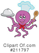 Octopus Clipart #211797 by visekart