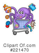 Octopus Clipart #221470 by visekart