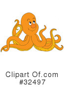 Octopus Clipart #32497 by Alex Bannykh