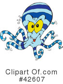 Octopus Clipart #42607 by Dennis Holmes Designs