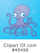 Octopus Clipart #45496 by John Schwegel