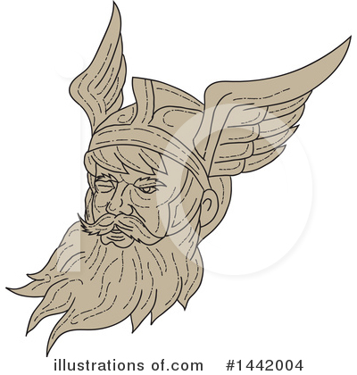 Royalty-Free (RF) Odin Clipart Illustration by patrimonio - Stock Sample #1442004