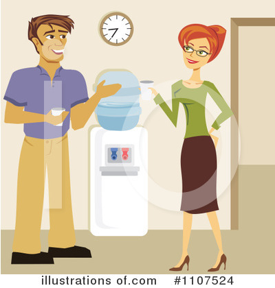 Water Cooler Clipart #1107524 by Amanda Kate