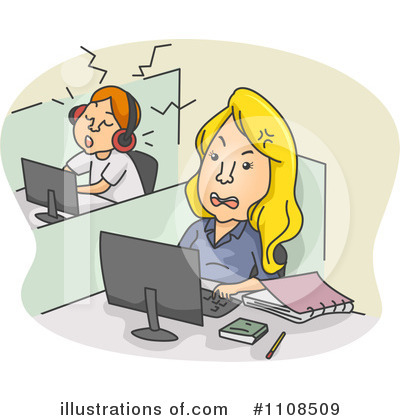 Royalty-Free (RF) Office Clipart Illustration by BNP Design Studio - Stock Sample #1108509