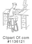 Office Clipart #1136121 by Picsburg