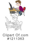 Office Clipart #1211363 by Alex Bannykh