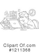 Office Clipart #1211368 by Alex Bannykh
