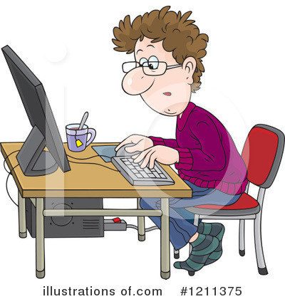 Computers Clipart #1211375 by Alex Bannykh