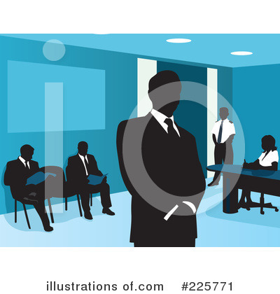 Royalty-Free (RF) Office Clipart Illustration by David Rey - Stock Sample #225771
