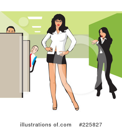 Business Woman Clipart #225827 by David Rey
