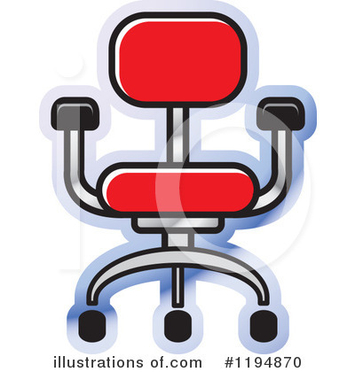 Chair Clipart #1194870 by Lal Perera