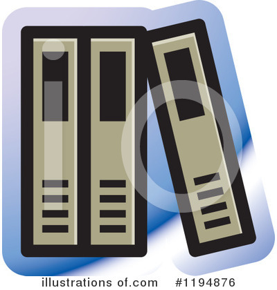 Royalty-Free (RF) Office Icon Clipart Illustration by Lal Perera - Stock Sample #1194876