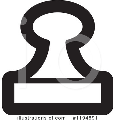 Rubber Stamp Clipart #1194891 by Lal Perera