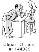 Office Romance Clipart #1144339 by Picsburg