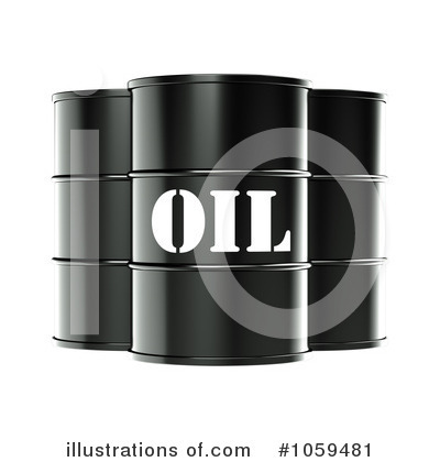 Royalty-Free (RF) Oil Barrel Clipart Illustration by ShazamImages - Stock Sample #1059481