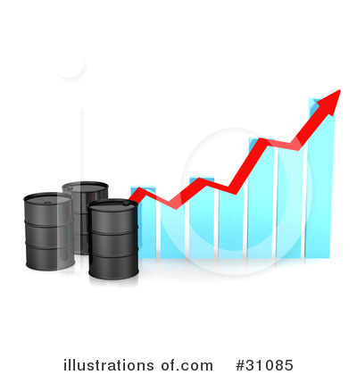 Royalty-Free (RF) Oil Barrel Clipart Illustration by Frog974 - Stock Sample #31085