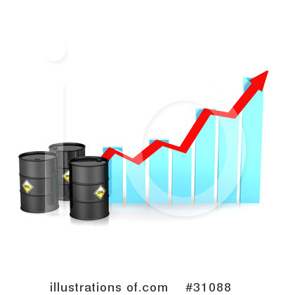 Royalty-Free (RF) Oil Barrel Clipart Illustration by Frog974 - Stock Sample #31088
