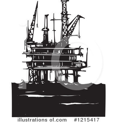 Oil Platform Clipart #1215417 by xunantunich