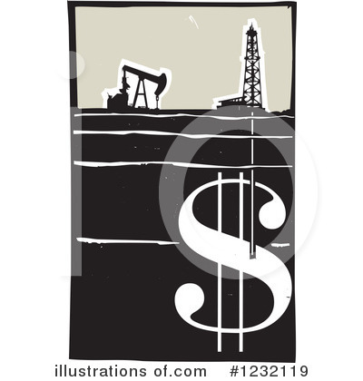 Oil Drill Clipart #1232119 by xunantunich