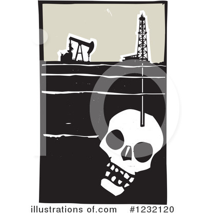 Oil Drill Clipart #1232120 by xunantunich
