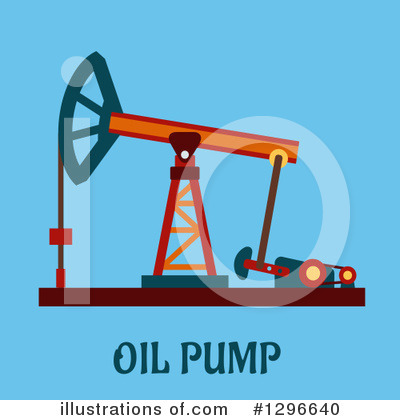 Oil Pump Clipart #1296640 by Vector Tradition SM