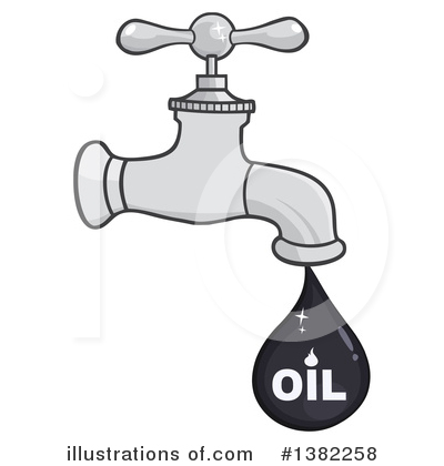 Royalty-Free (RF) Oil Clipart Illustration by Hit Toon - Stock Sample #1382258