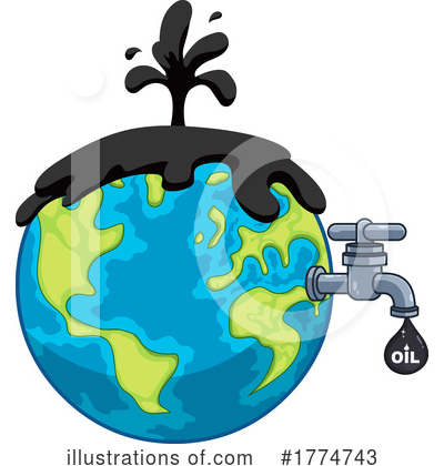 Fossil Fuels Clipart #1774743 by Hit Toon
