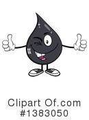 Oil Drop Mascot Clipart #1383050 by Hit Toon