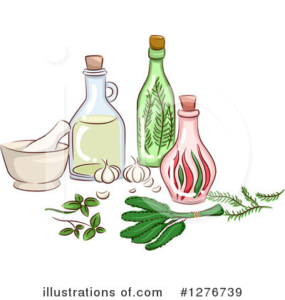 Herbs Clipart #1276739 by BNP Design Studio