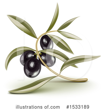 Olive Branch Clipart #1533189 by Oligo