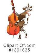 Okapi Clipart #1391835 by Zooco
