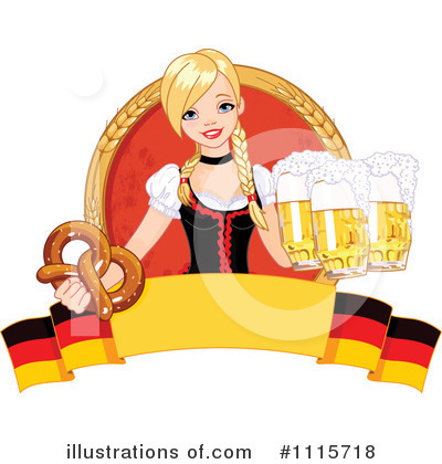 Royalty-Free (RF) Oktoberfest Clipart Illustration by Pushkin - Stock Sample #1115718