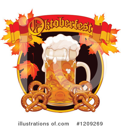 Royalty-Free (RF) Oktoberfest Clipart Illustration by Pushkin - Stock Sample #1209269