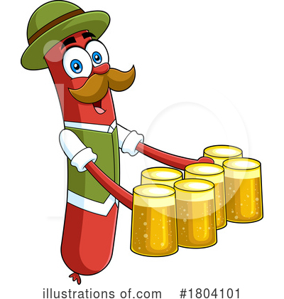 Beer Clipart #1804101 by Hit Toon