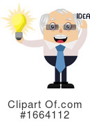 Old Business Man Clipart #1664112 by Morphart Creations