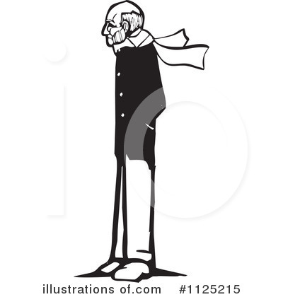 Royalty-Free (RF) Old Man Clipart Illustration by xunantunich - Stock Sample #1125215