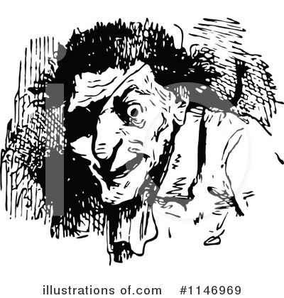 Royalty-Free (RF) Old Man Clipart Illustration by Prawny Vintage - Stock Sample #1146969