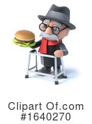 Old Man Clipart #1640270 by Steve Young