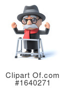 Old Man Clipart #1640271 by Steve Young